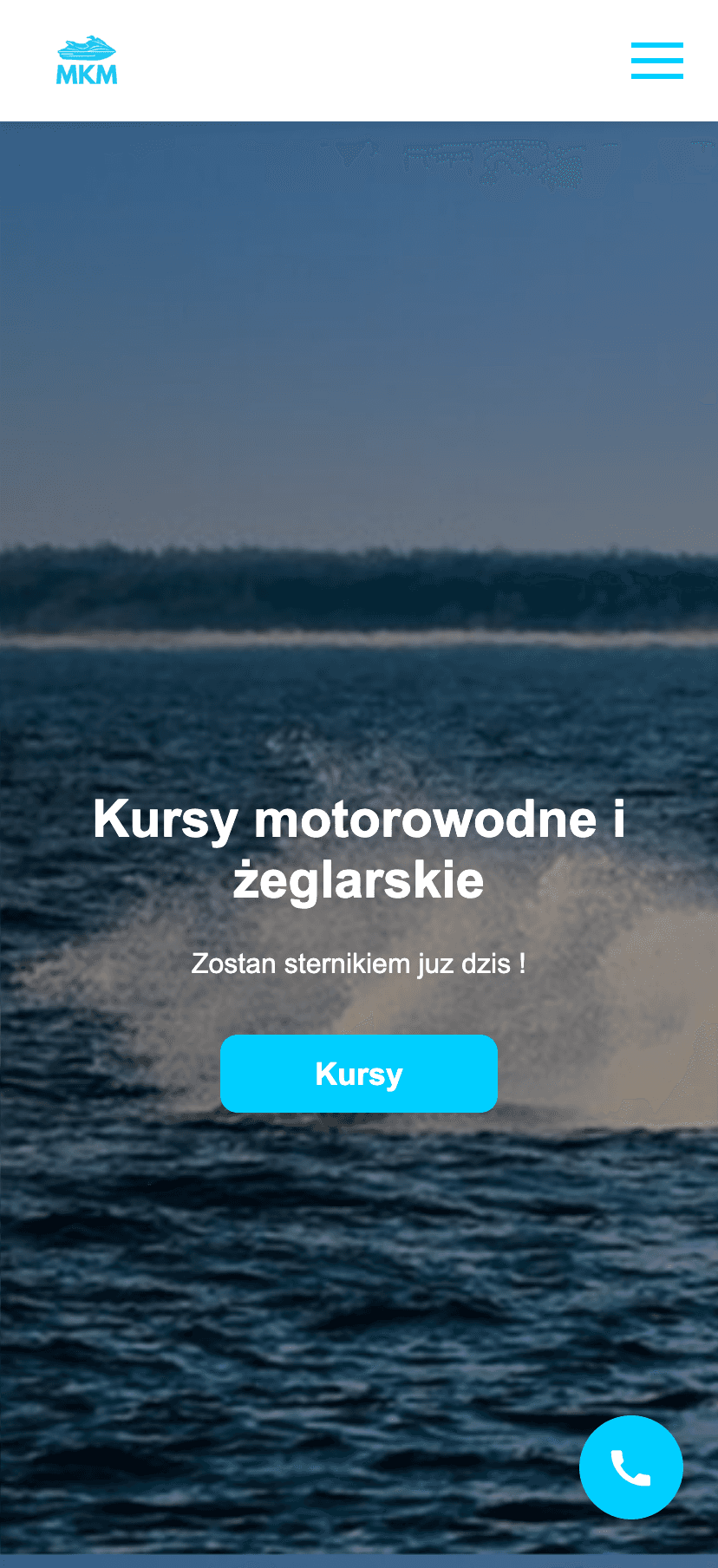 Kursy na wodzie MKM - mobile